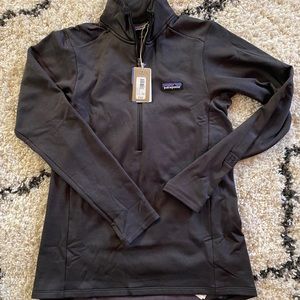 Womens Patagonia R1 Daily Zip Neck